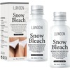 2 Cremas blanqueadoras de nieve, crema aclaradora de piel para