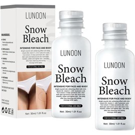 2 Cremas blanqueadoras de nieve, crema aclaradora de piel para axilas oscuras, rodillas, codos, lnea de bikini, crema blanqueadora de zona ntima...   