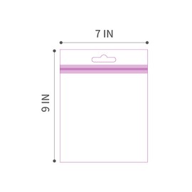 Paquete de 150 bolsas de Mylar resellables a prueba de olores, color negro mate con ventana transparente, sellado térmico, sellado hermético, 7 x 9 pulgadas