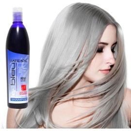 GAERO GLOBAL SOLUTION Shampoo Matizador Morado Le Bleu D Cond Sin Sales Ni Parabenos Para Cabello Platinado 250 Ml By Gaero Shop