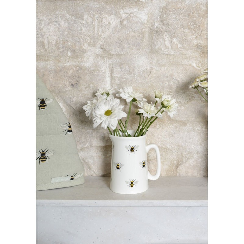 Sophie Allport - Bees Jug, Fine Bone China, Gift Box,