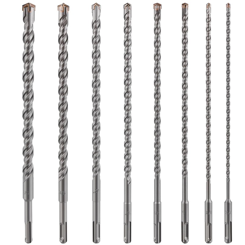 Wensilon Extra Long Hammer Drill Bit - 1pcs 1" X