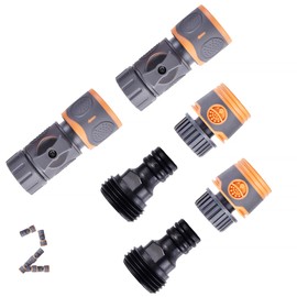 YOQVQOY 2 Kit Flush Adapter – Quick Connect Hose Fittings, Universal Flush Kit Compatible with All 4-Stroke Engines, Quick Release Adapter for Easy Connection (2)