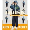 Kids Rain Suit Boys Girls Raincoat Jacket and Pants Set