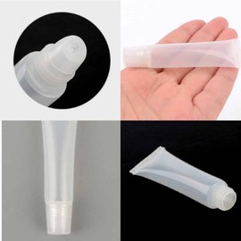 Portable Empty Tube Container for Sunscreen Cream Dispenser 5ml 10ea
