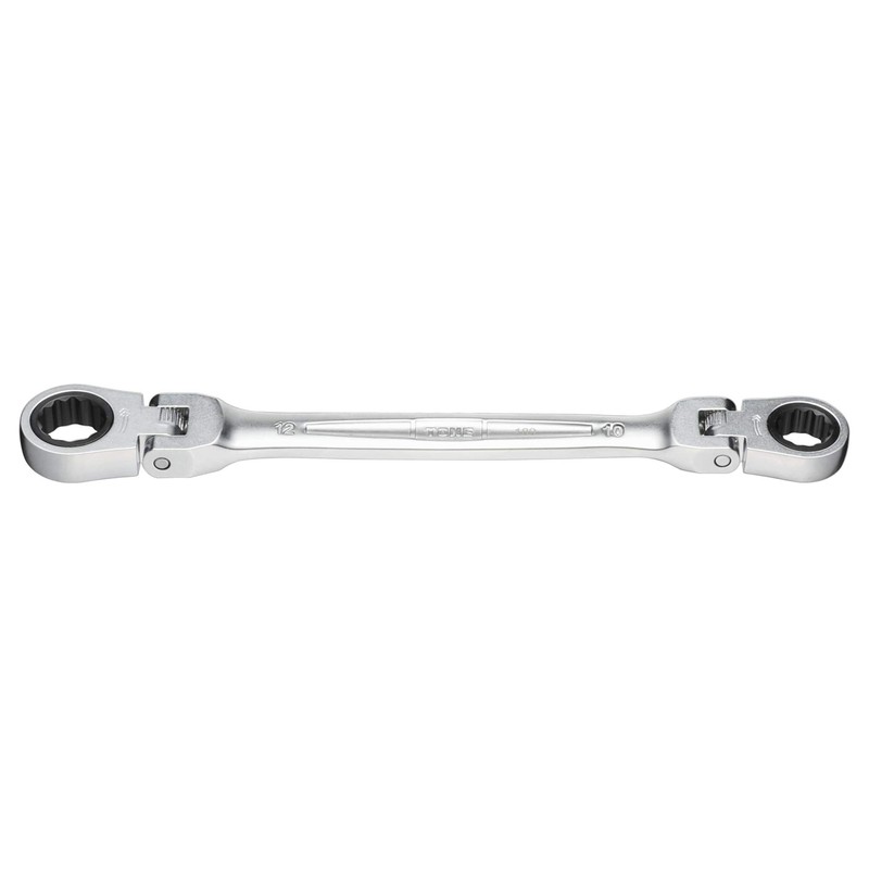 TONE HPRMFW-1012 Double Head Ratchet Offset Wrench 0.4 x 0.5