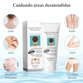 2 Pcs Acanthosis Nigricans Crema,Mejora la Pigmentación, Unifica el Tono de la Piel e Hidrata. Úsalo en Axilas, Brazos y Rodillas para Obtener Resultados Visibles.