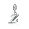 KunBead Jewelry Letter Z Initial Charms Dangle Grandma 30 Birthday