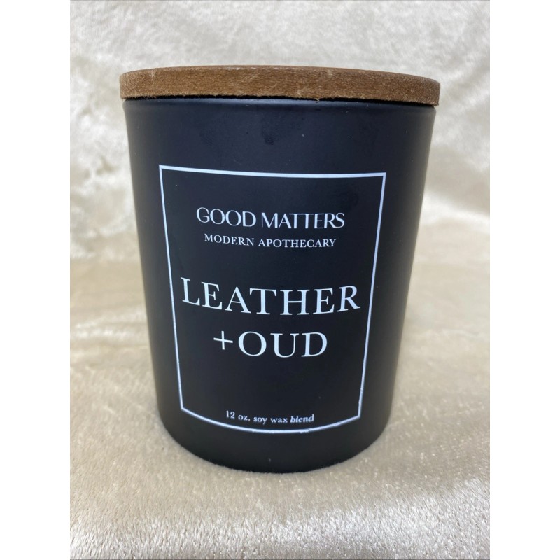 GOOD MATTERS Scented Luxury Candles, Modern Apothecary Gift Set (3