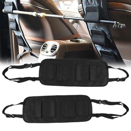 Jeyaic Car Fishing Rod Holder Portable Fishing Rod Holder Fishing Storage Bag Fishing Rod Belt Car Fishing Rod Holder Fishing Rod Belt Storage Fishing Rod Set Holder Car Fishing Rod Saver Fishing Rod