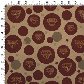 GRAPHICS & MORE Iona College Primary Logo Premium Kraft Gift Wrap Wrapping Paper Roll