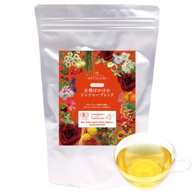 Organic Ginger Blend Herbal Tea Organic JAS Certified Decaffeinated (0.07 oz (2 g) x 30 Pieces