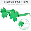 Aeergured St. Patricks Day Shamrock Sunglasses Irish Green Four Leaf