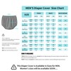 EEOST Adult Diaper Cover for Incontinence Noiseless Leak-Protection Underwear Plastic