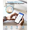 LOCTIAN WiFi Front Door Lock Set - Fingerprint Smart Locks