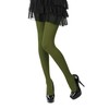 Romartex Women's Colourful Opaque 40 Denier Tights, M, olive green