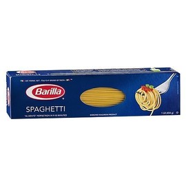 Barilla Spaghetti Pasta, 1 Lb Boxes (Pack of 4)