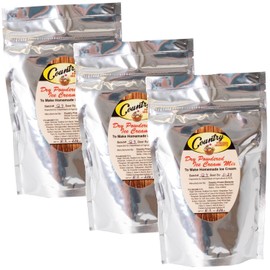 Lehman's Homemade Creamy Ice Cream Mix 6 Quart Bag Size Pack of 3
