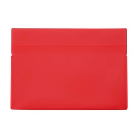 LIHIT LAB F-3448-3 One-Touch Holder (Red) Square Type No. 2, 4 Pieces