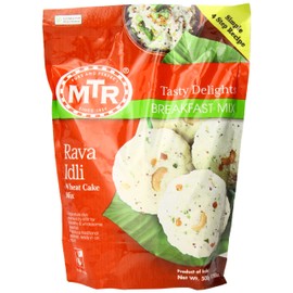 MTR Rava Idli Instant Dry Mix, 17.6-Ounce Pouches (Pack of 24)