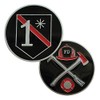 Fire One Asterisk Challenge Coin