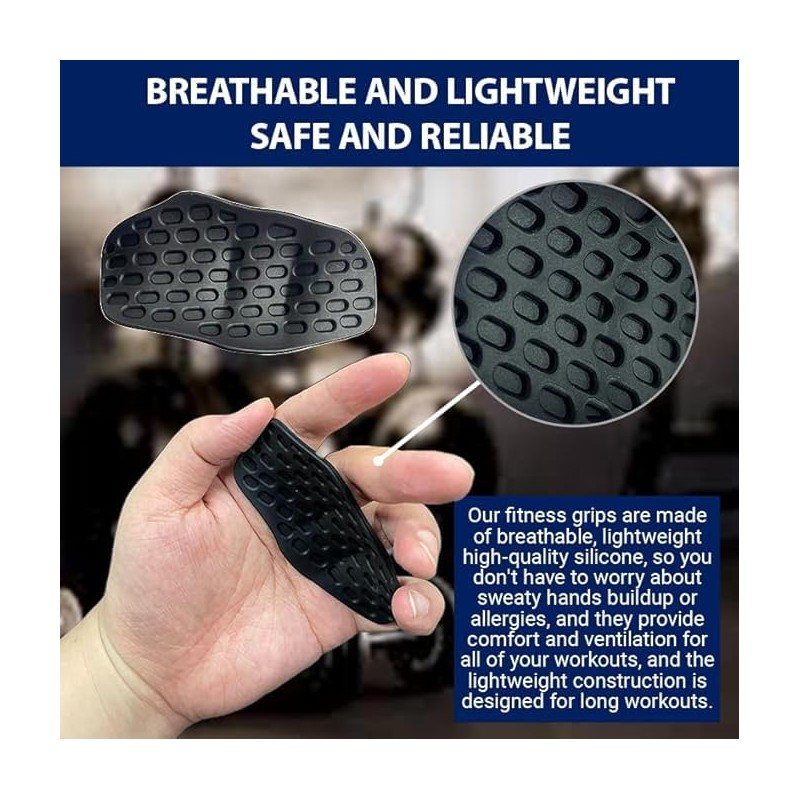 Weight Lifting Gloves for Men Women: Rubber Gym Weightlifting Anti-Slip