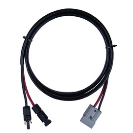 Custom Cable Solar Connector to Anderson Plug. Customised Length, Wire Gauge. (6mm^2 Wire, 2m)