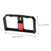 GRIRIW Smartphone Video Stabilizer Grip Handheld Holder with Smartphone Cage
