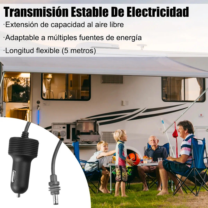 Cable Alimentador Dc Para Starlink Mini Auto Barco Caravana