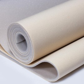 Hiksuky Auto Headliner Fabric 97" L × 60" W Stylish Mesh with Foam Backing - Tube Packaging - Beige Interior Replacement Material for Car/Truck/SUV/RV Roof - Home Repair/DIY Headliner Material