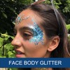 Body Glitter Gel - 4th of July Accessories, Sparkly Chunky