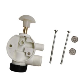 385314349 RV Toilet Valve Kit Antifreeze RV Toilet Parts Compatible with Sealand Traveler VacuFlush Pedal-flush Toilet