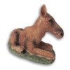 Christmas Crafts Figurine - Baby Foal - Resin Collectible -