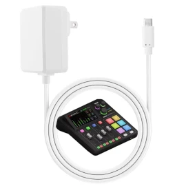 HJHLSTJK 9V USB-C AC/DC Adapter For Rode RODECaster Duo RCDUO Integrated Audio Production