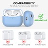 AHASTYLE AirPods Pro 2 Case Silicone Protective Cover [Front LED