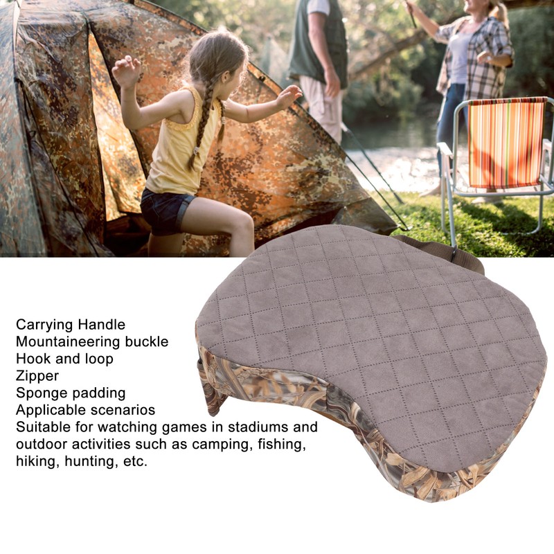 Portable Heating Seat Pad Camouflage 3 Gears Thicken USB Heated