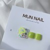 MunNail Neon Heart Pedi Tip - No. 8 / MunNail