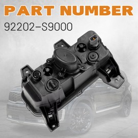 JaoRop 92202-S9000 Right Passenger Side LED Fog Light Lamp Compatible With 2020 2021 2022 Kia Telluride SX 3.8L V6