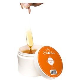 Shobha Sugaring Wax – Professional Salon Formula Sugaring Hair Removal Gel – Natural Hair Removal for Women – Sugaring Paste for Face, Body & Bikini - Gentle Waxing Alternative, 8oz
