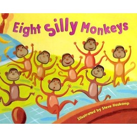 By Steve Hascamp - Eight Silly Monkeys Jumping on the Bed