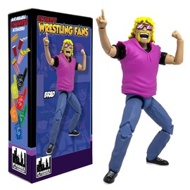 Ultimate Wrestling Crowd Fan Figures: Brad