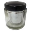 JEWEL TOOL Jar and Colander Set | 2.5" Glass Jar