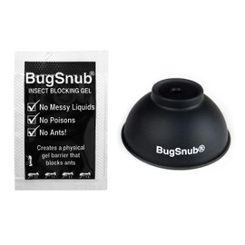 BugSnub Shepherd's Hook Ant Guard (1-Pack) - Hummingbird Moat Free Crawling Insect Protection