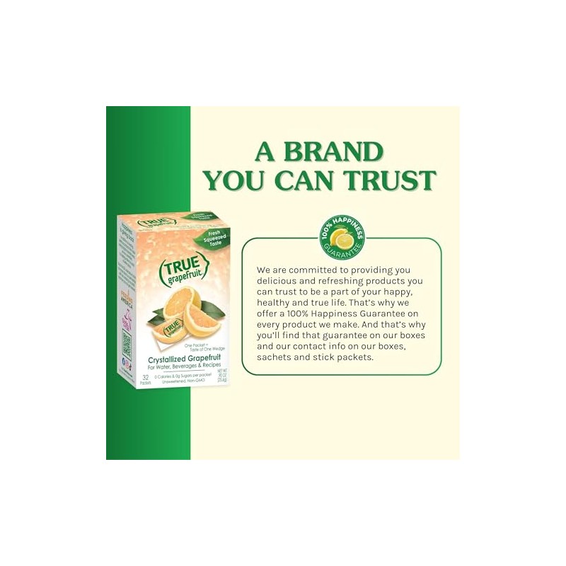 TRUE Grapefruit Water Enhancer, Bulk Dispenser, 500 Count (Pack of