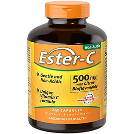 Ester-C 500 mg with Citrus Bio, 240 cap (Pack of 2)