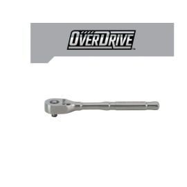 Craftsman Overdrive 180-Tooth 1/4-in Drive Gunmetal Chrome Handle Ratchet