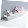 NUOBESTY Multifunctional Transparent Desktop Organizer Stylish Four Storage Box for