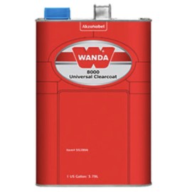 Wanda 8000 2K Universal Clearcoat 4:1, 1 Gallon, Item # 552866