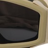 Tactics DustProof Protective Glasses Impact Resistant AntiExplosion Military Goggles(Verre gris