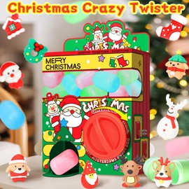 Christmas Vending Machine,Christmas Themed Candy Claw Machine | Creative Candy Dispenser for Kids, Prize Dispenser Toys, Toy Vending Machine Contains 6 Eggs